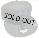 画像: NEWERA Oakland RAIDERS Snapback BLACKOUT