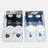 画像: RAIDERS&Dodgers Baby Sox set