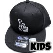 画像1: KIDS LA FLAG CAP ブラック/グレー (1)