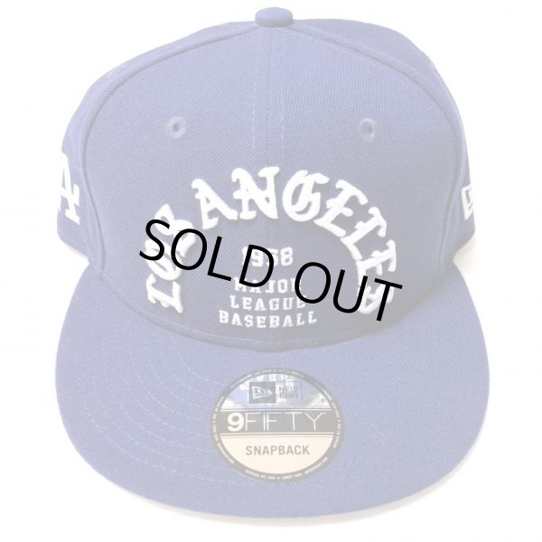 画像1: LA Dodgers Team Deluxe snapback cap ドジャーブルー (1)