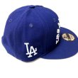 画像3: LA Dodgers Team Deluxe snapback cap ドジャーブルー (3)