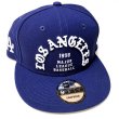 画像2: LA Dodgers Team Deluxe snapback cap ドジャーブルー (2)