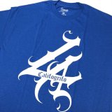 画像: CALIFOGRIFO BIG LA TEE ロイヤルブルー