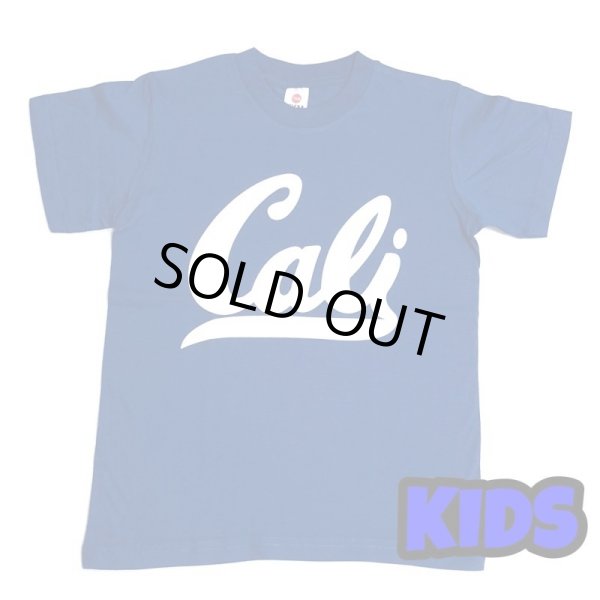 画像1: CALI KIDS TEE ブルー (1)