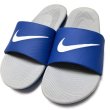 画像1: NIKE KAWA SLIDE ブルー/グレー (1)