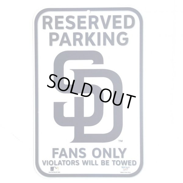 画像1: SD PADRES PARKING SIGN (1)