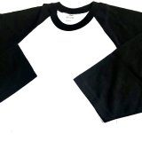 画像: PROCLUB RAGLAN TEE ホワイト/ブラック