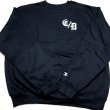 画像3: SRVNTZ Con Dios Crewneck ネイビー (3)