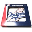 画像1: DODGERS 3D WALL CLOCK (1)