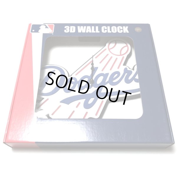 画像1: DODGERS 3D WALL CLOCK (1)