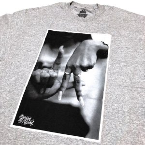 画像: Estevan Oriol LA SIGN TEE グレー