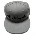 画像2: CALIFOGRIFO Champion snapback cap グレー (2)