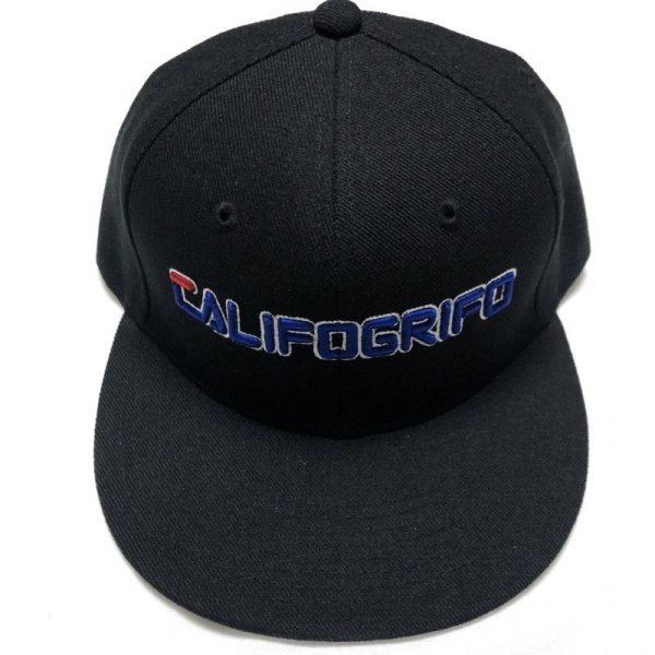 画像2: CALIFOGRIFO FILA snapback cap ブラック (2)