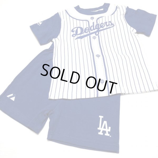 画像1: Majestic社製 LA Dodgers baby set up (1)