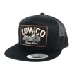 画像1: LOWCO Mesh CAP ブラック (1)