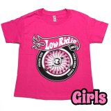 画像: LOWCA Low Ridin' Kids tee ピンク