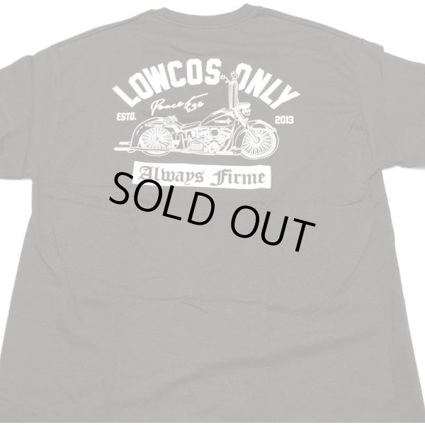 画像2: LOWCO LOWCOS ONLY TEE ブラウン (2)