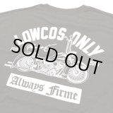 画像: LOWCO LOWCOS ONLY TEE ブラウン