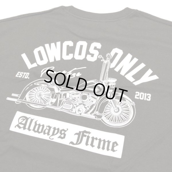 画像1: LOWCO LOWCOS ONLY TEE ブラウン (1)