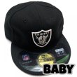 画像1: NEWERA OAKLAND RAIDERS baby cap (1)