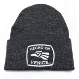 画像: HECHO EN VENICE  HECHO EN knit cap チャコールグレー