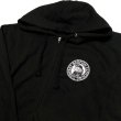 画像1: BAD FISH CLOTHING OFFICIAL ZIP Hood ブラック (1)