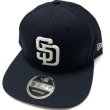 画像1: SD Padres snapback cap ダークネイビー (1)