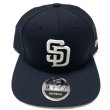 画像2: SD Padres snapback cap ダークネイビー (2)