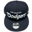 画像2: NEW ERA LA Dodgers OLD LOGO Snapback cap ダークネイビー (2)