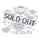 画像: BLACK FLYS Sticker pac ブルー