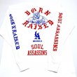 画像3: BORN X RAISED × SOUL ASSASSINS × LA ORIGINALS Long sleeve TEE ホワイト (3)