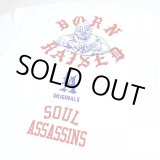 画像: BORN X RAISED × SOUL ASSASSINS × LA ORIGINALS TEE ホワイト