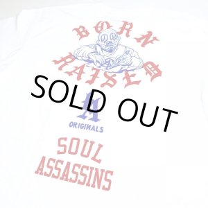 画像: BORN X RAISED × SOUL ASSASSINS × LA ORIGINALS TEE ホワイト