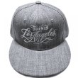 画像2: EstevanOriol "This is Los Angeles" Snapback cap ヘザーグレー (2)