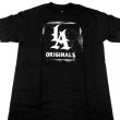 画像2: Estevan Oriol LA ORIGINALS TEE ブラック (2)