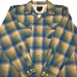 画像2: PENDLETON BOARD SHIRT ブルー/ベージュ (2)