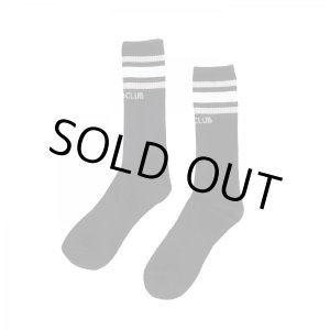 画像: PROCLUB STRIPE CREW SOCKS ブラック