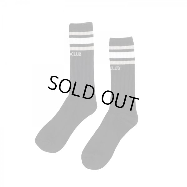 画像1: PROCLUB STRIPE CREW SOCKS ブラック (1)