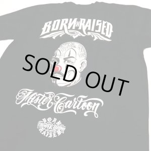 画像: BORN X RAISED MISTER CARTOON PAYASO TEE BLACK