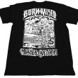 画像3: BORN X RAISED MISTER CARTOON COLLAGE TEE BLACK (3)