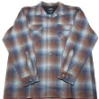 画像2: PENDLETON BOARD SHIRT ブラウン/ブルー (2)