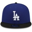 画像2: NEWERA LA Dodgers Snapback cap ドジャーブルー/ブラック (2)