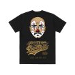 画像1: BORN X RAISED MISTER CARTOON PELON TEE ブラック (1)