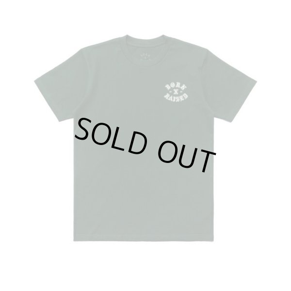 画像2: BORN X RAISED CITY OF ANGELS TEE グリーン (2)