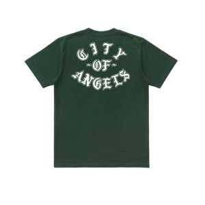 画像: BORN X RAISED CITY OF ANGELS TEE グリーン