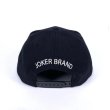 画像4: JOKER BRAND CLOWN LA Snapback cap ブラック (4)