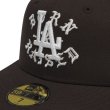 画像3: BORN X RAISED×LA Dodgers Newera CAP ブラウン (3)