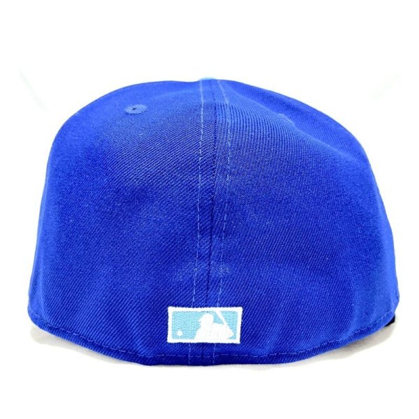 画像2: NEW ERA LA Dodgers side patch cap ネイビー/ブルー (2)