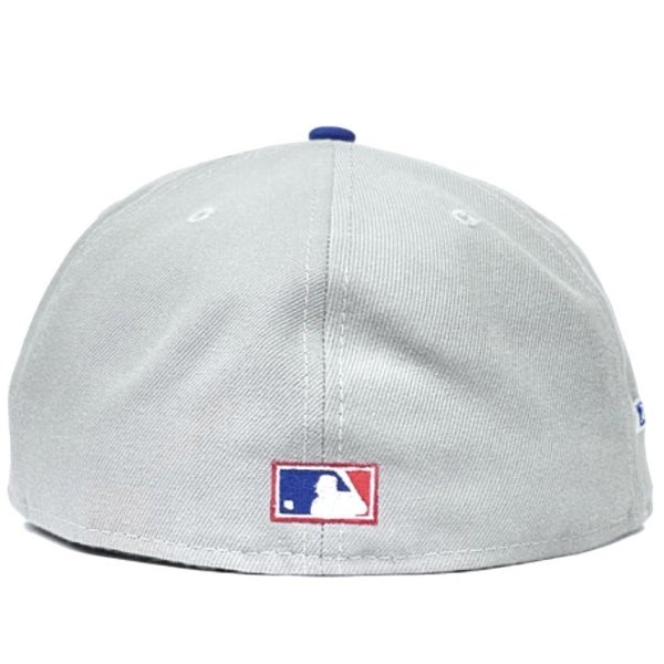 画像3: NEW ERA LA Dodgers side patch cap グレー/ブルー (3)