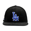画像2: NEW ERA LA Dodgers corduroy cap ブラック (2)